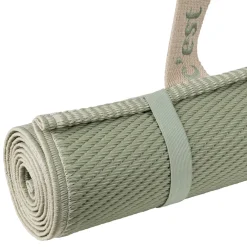 Tapis de plage en tissu vert d'eau 170x70cm - Allegra