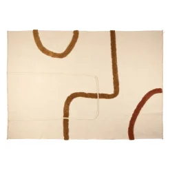 Tapis en coton ecru 200x140cm - Manarola