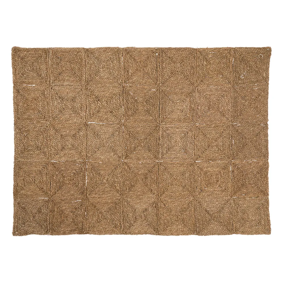 Tapis en jonc de mer naturel 206.5x146cm - Oro