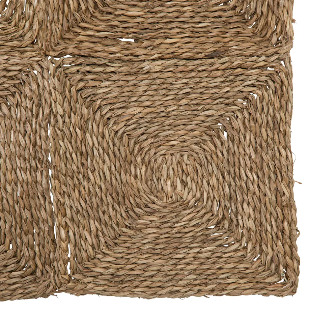 Tapis en jonc de mer naturel 206.5x146cm - Oro