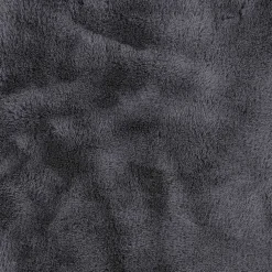 Tapis imitation fourrure poil fin gris 60x90cm