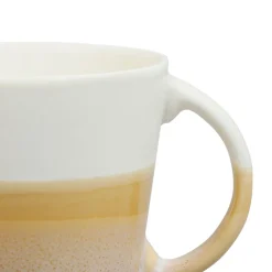 Tasse à cafe en porcelaine dégradé nude et blanc - earth notes