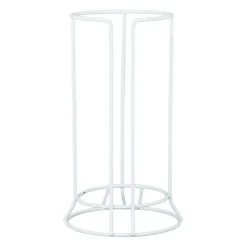 Tasse à thé avec support en grès indigo, blanc et terracotta -courba