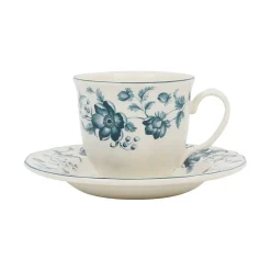 Tasse à thé bleu 20cl - Margaux