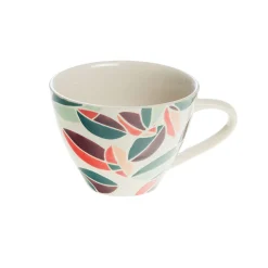 Tasse à thé en grès multicolore 40cl - Vanina