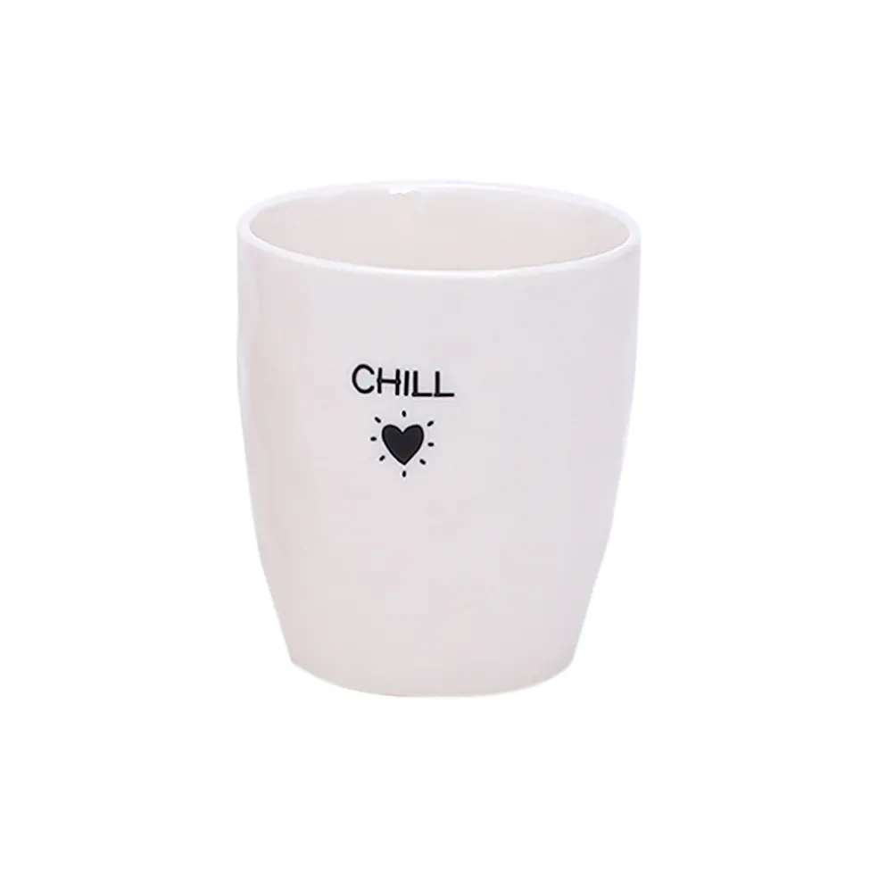 Tasse Chill en céramique blanc 18cl