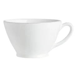 Tasse en faïence blanche - campagne