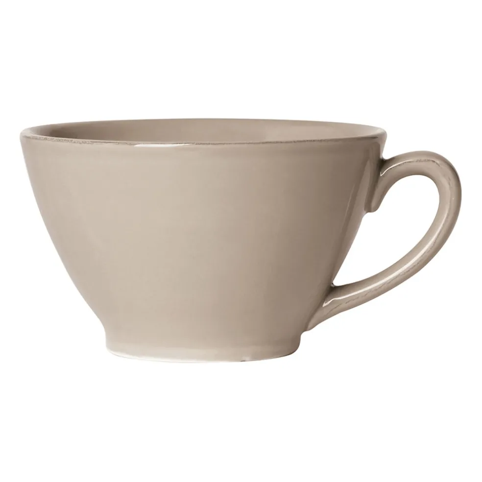 Tasse en faïence mastic - campagne