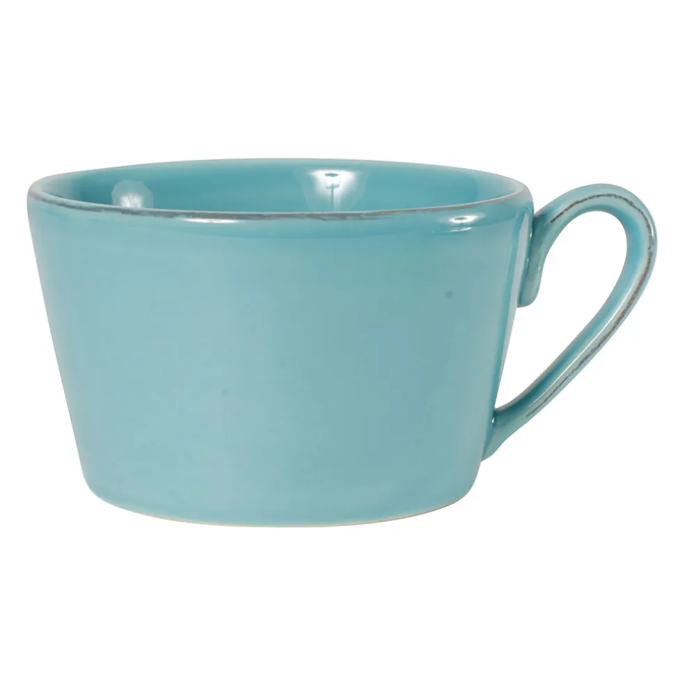 Tasse en faïence turquoise - constance