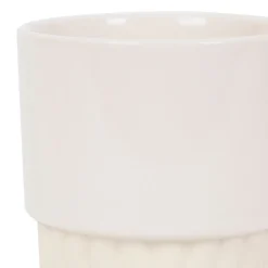 Tasse en grès ecru 25cl - Cannele