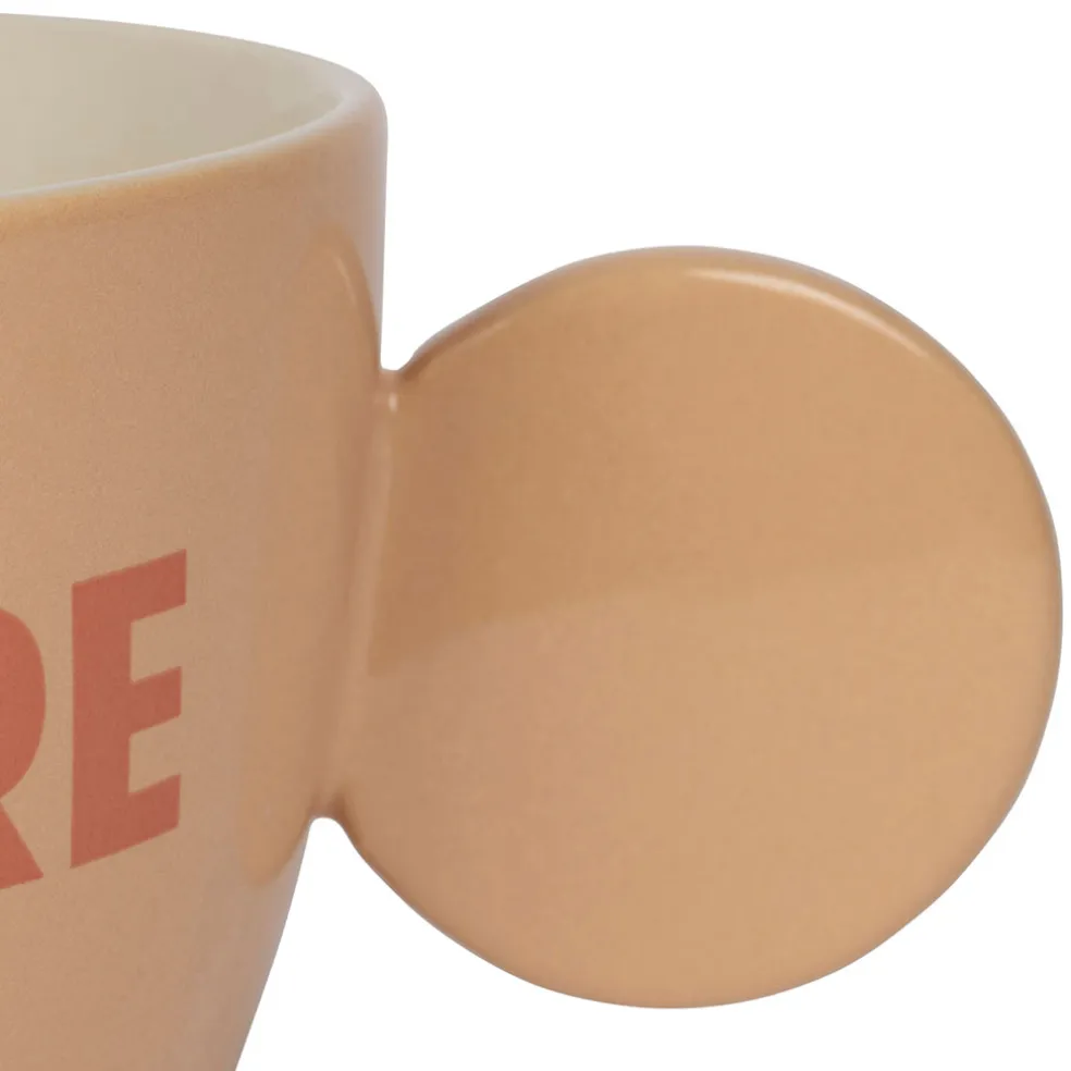 Tasse en grès nude 55cl - Funny