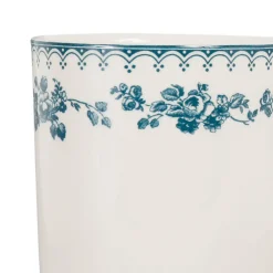 Tasse haute en faïence bleu ancien - faustine