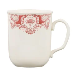 Tasse haute en faïence bordeaux - clothilde