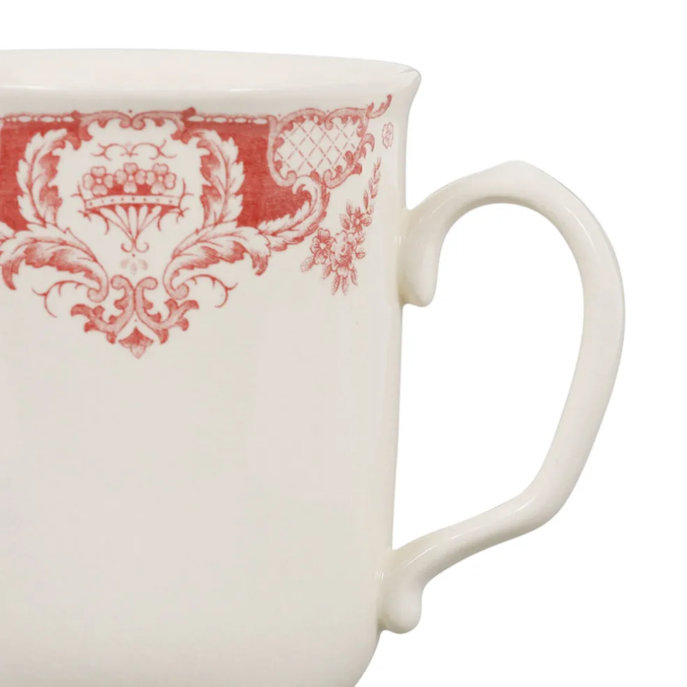 Tasse haute en faïence bordeaux - clothilde