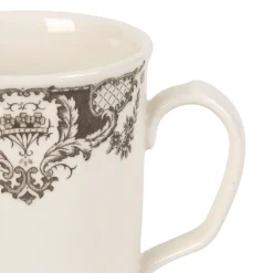 Tasse haute en faïence gris - clothilde
