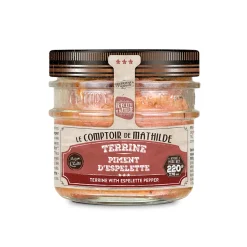 Terrine au piment d'espelette 220g