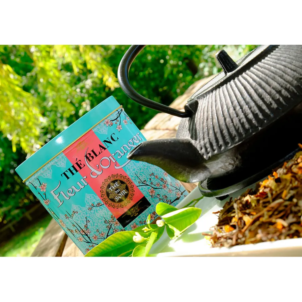 Thé blanc fleur d'oranger - 40g- bio