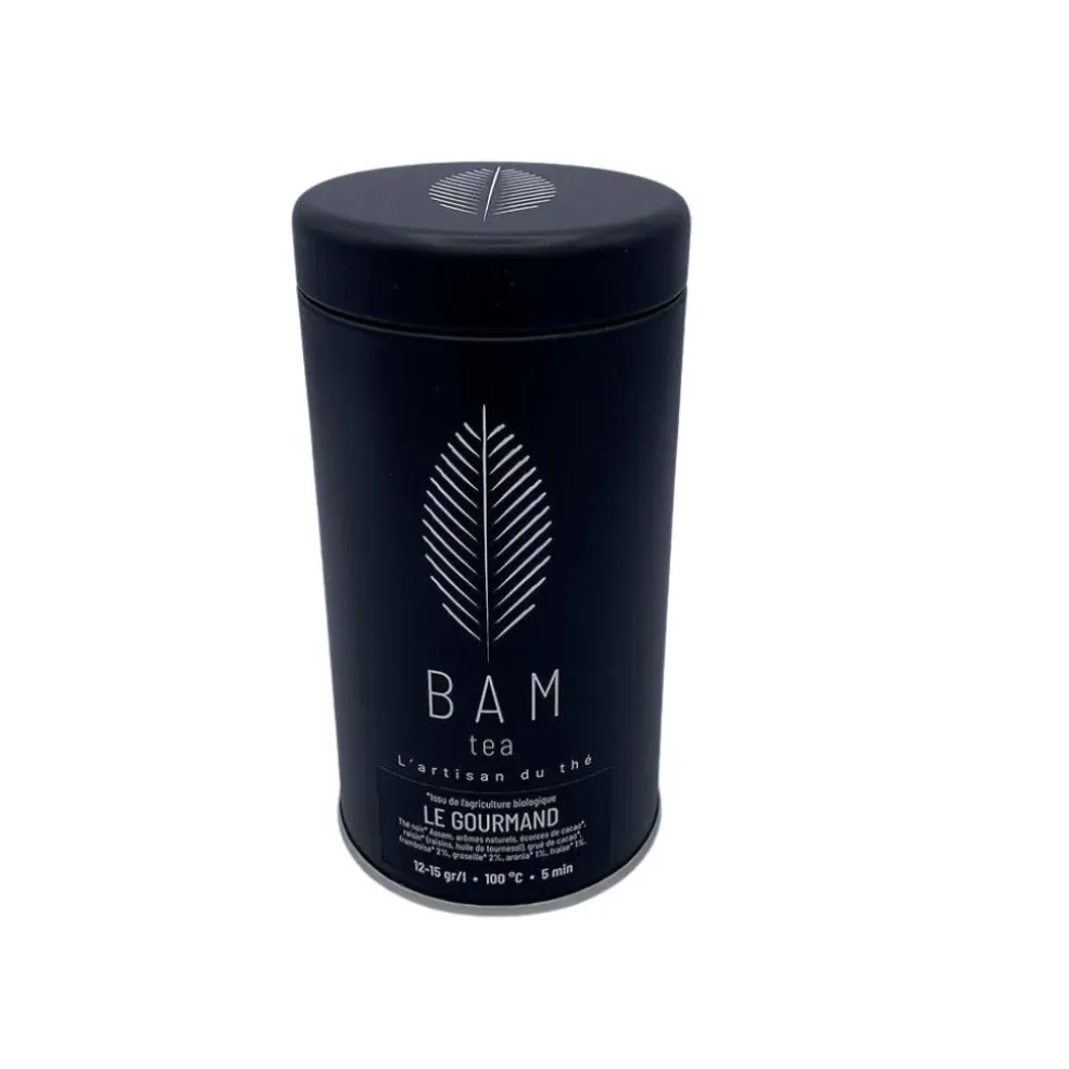 Thé Le gourmand ave boite métal - 70g