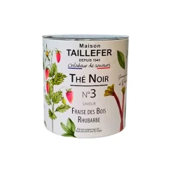 Thé noir, fraise des bois, rhubarbe 60g - n°3