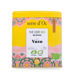 Thé vert yuzu de coree - 80g - bio