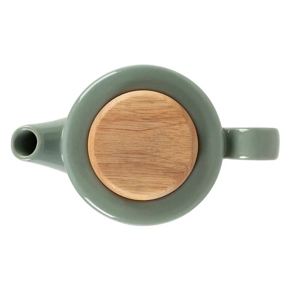 Théière avec filtre en grès sauge 90cl - Baltika