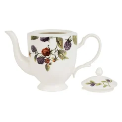 Théière en faïence blanche 1l - Meredith