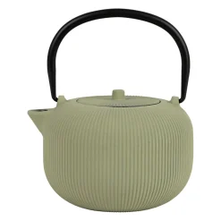 Théière en fonte anis avec filtre 1L - Tresse