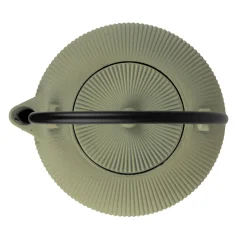 Théière en fonte anis avec filtre 1L - Tresse