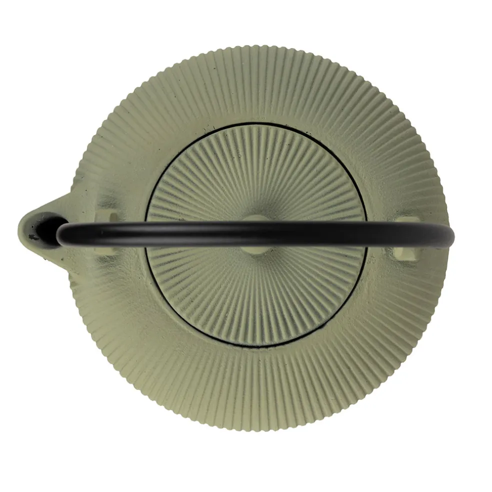 Théière en fonte anis avec filtre 1L - Tresse