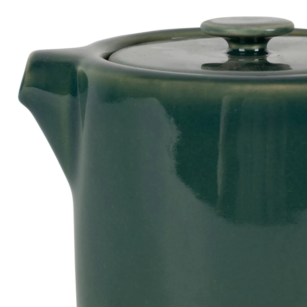 Théière en grès émeraude avec filtre 70cl - Nordika