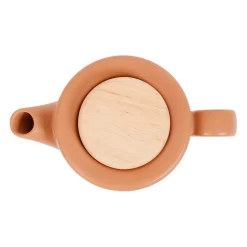 Théière en grès terracotta mat avec filtre - Baltika