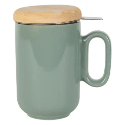 Tisanière avec filtre en grès sauge 45cl - Baltika