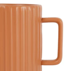 Tisanière en grès avec filtre terracotta 47.5cl en grès - sweet leaves