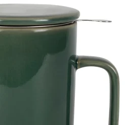 Tisanière en grès émeraude avec filtre 35cl - Nordika