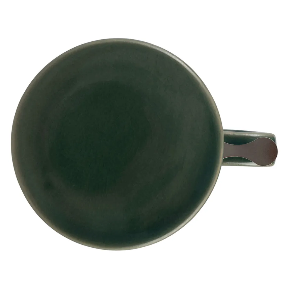 Tisanière en grès émeraude avec filtre 35cl - Nordika