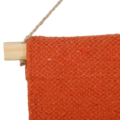 Toile "bella vita" en coton et bois corail 60x70cm - Palma