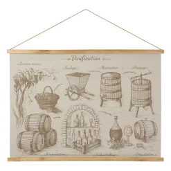 Toile vinification naturel 98x70cm