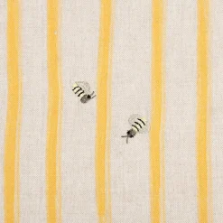 Torchon abeille en coton jaune 50x70cm - Beezz