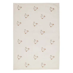 Torchon en coton écru 70x50cm - La Ferme