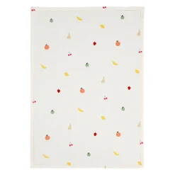 Torchon en coton multicolore 50x70cm - Les Fruits
