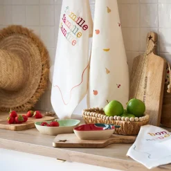 Torchon en coton multicolore 50x70cm - Les Fruits