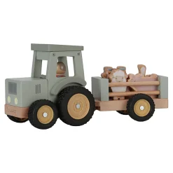 Tracteur avec remorque en bois - Little Farm