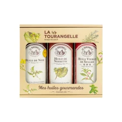 Trio huiles coup de coeur noix, noisette & sésame 250ml x3
