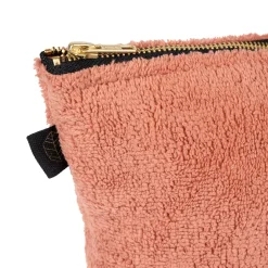 Trousse en velours bois de rose - St Tropez