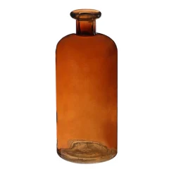 Vase dame jeanne en verre ambre 70cl