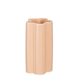 Vase en dolomite rose h18cm - Lindon