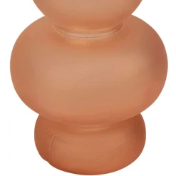 Vase en verre borosiclic terracotta d8.5cm - Funny