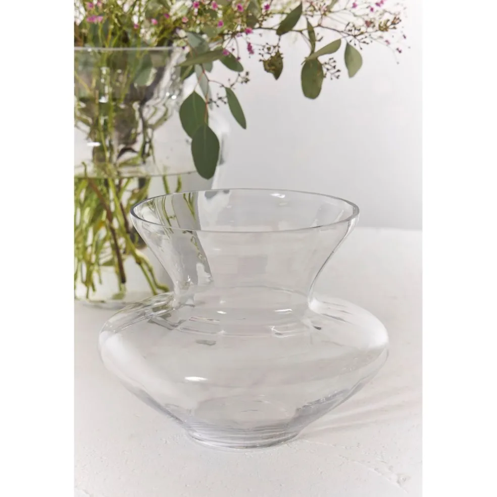 Vase en verre h19cm - Calypse