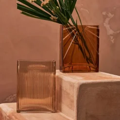 Vase en verre nude h19.5cm - Aurore