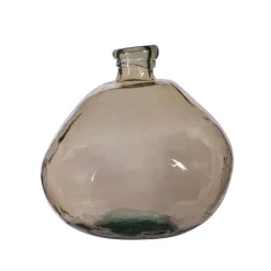 Vase en verre recyclé sable d20xh23cm - Simplicity